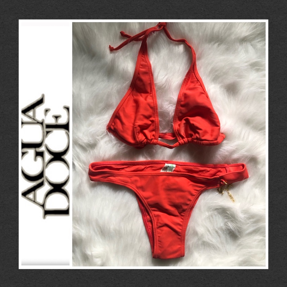 3X HP - AGUA DOLCE 2 PIECE SOLID SWIMSUIT